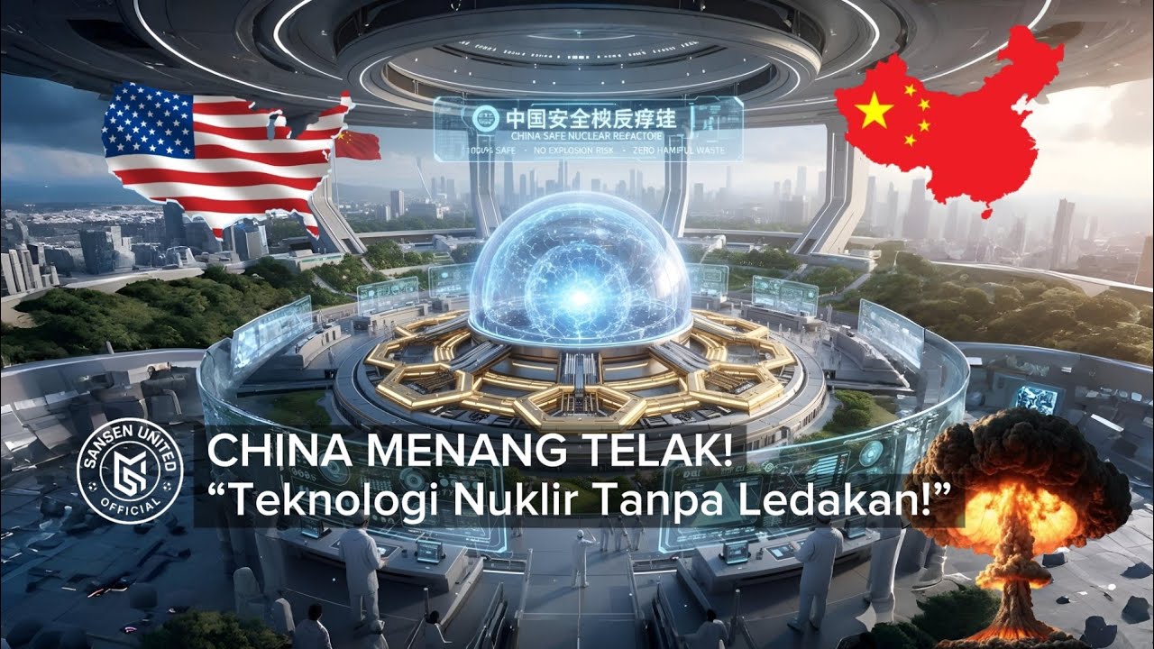 “China Menang Telak dari AS: Teknologi Nuklir Paling Aman di Dunia”