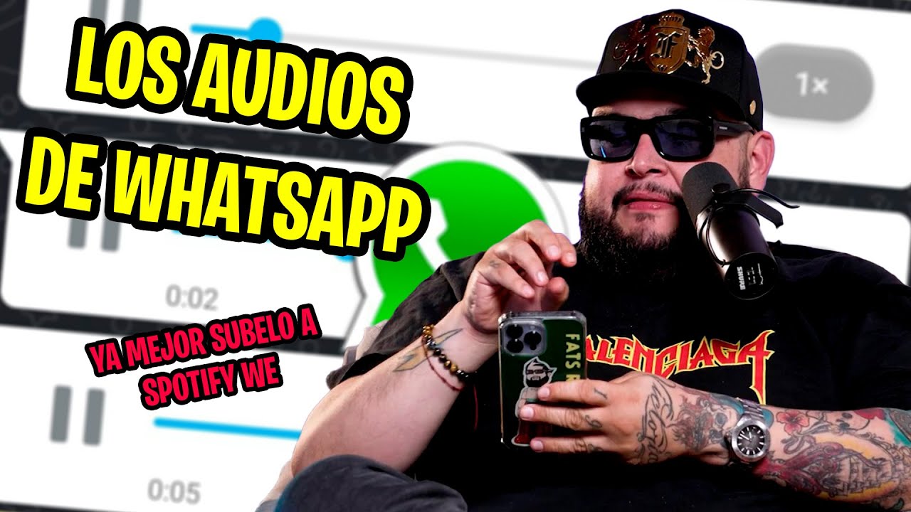 El compa que te manda UN PODCAST de audio