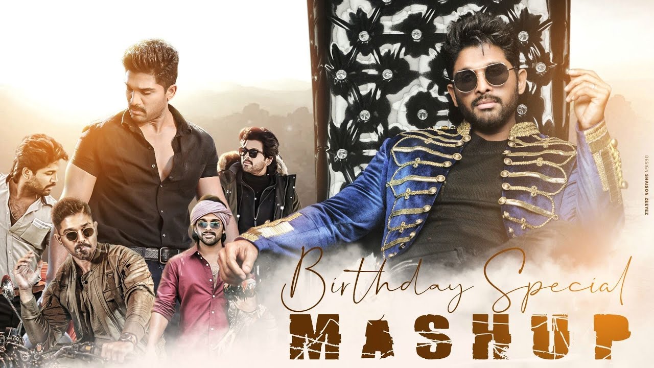 Allu Arjun Birthday Special Mashup Video | Linto Kurian