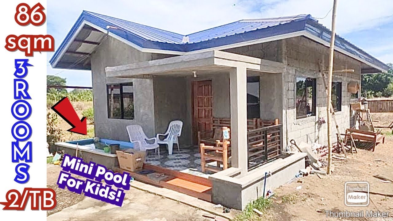 🔴Legit Contractor Here/86sqm 3Rooms 2/TB with Mini Pool/Congrats Mr. and Mrs.TUANTE