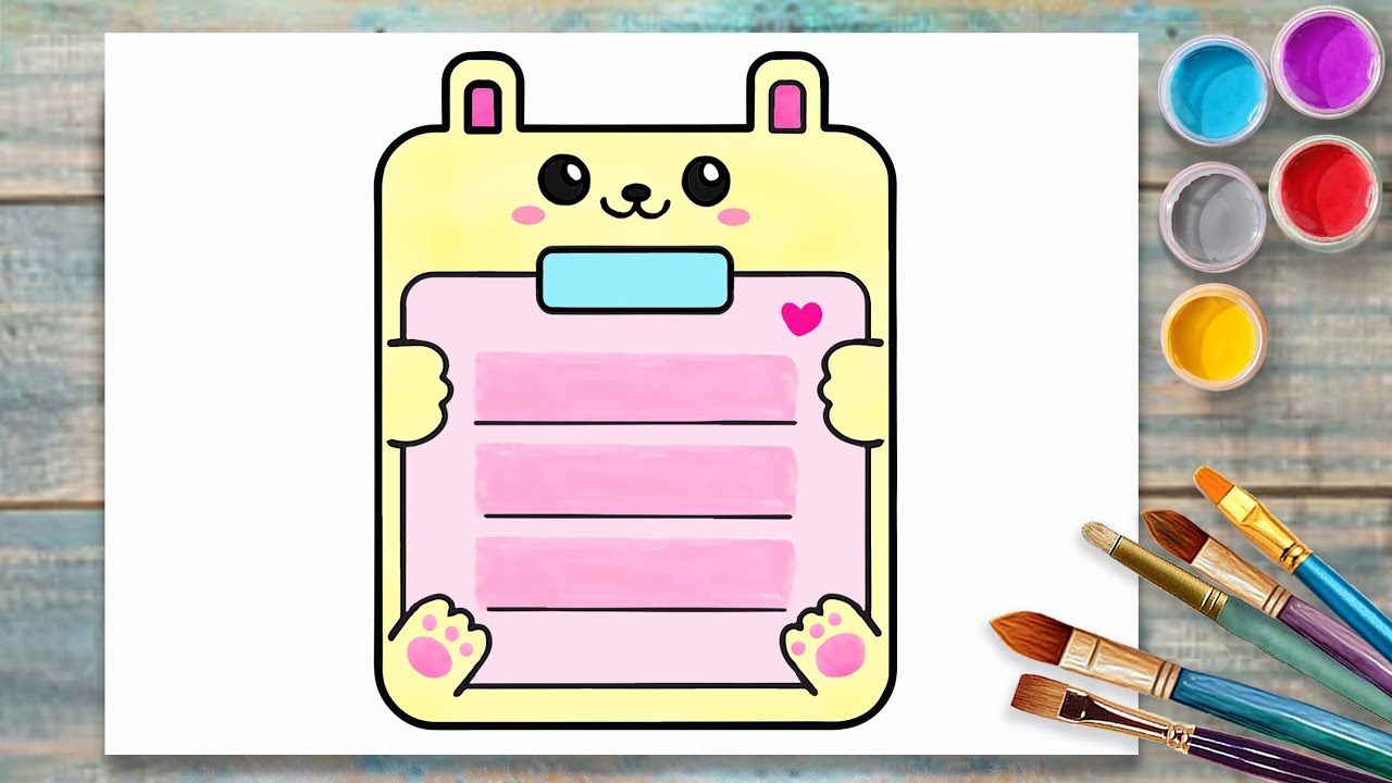 Paper Note Drawing