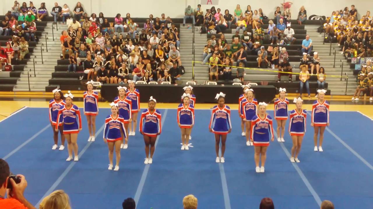 Columbus Blue Devils Cheer 2015