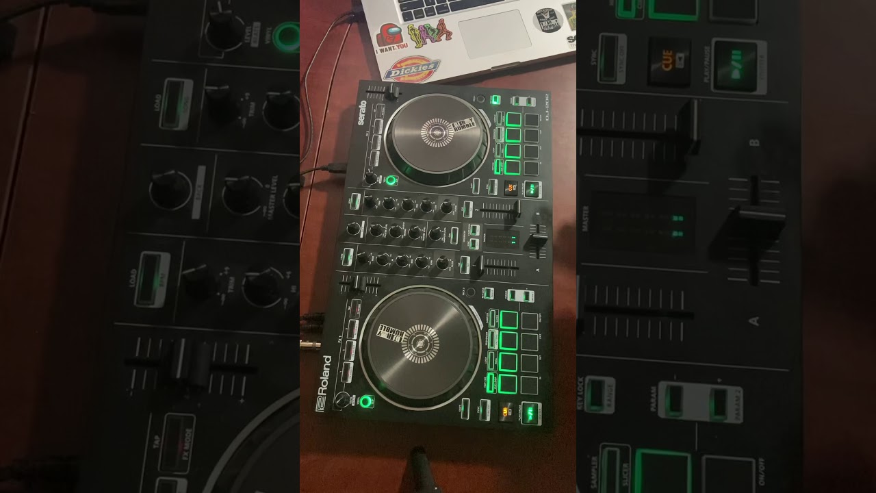Irish you the best Roland DJ202 scratch mix DJ Roy Rumble