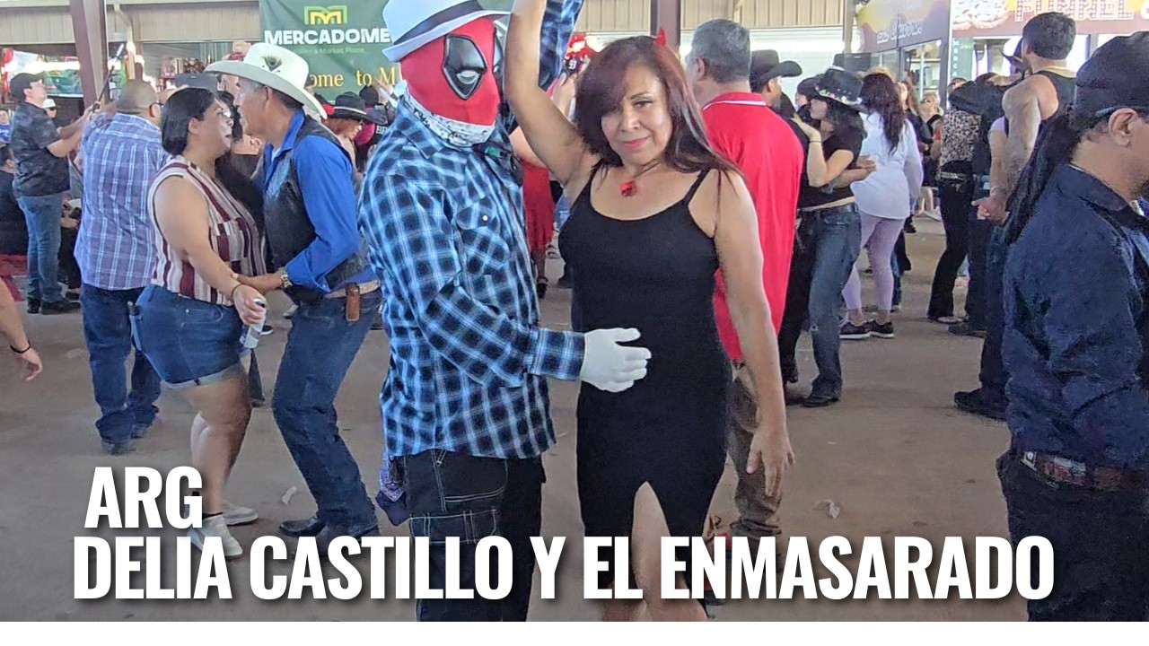 DELIA CASTILLO Y EL EMNMASCARADO #baile #huapangosperros #rlvicion #dance