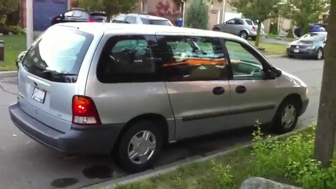 Запуск двигателя Ford Windstar LX 2002 года и подробный обзор