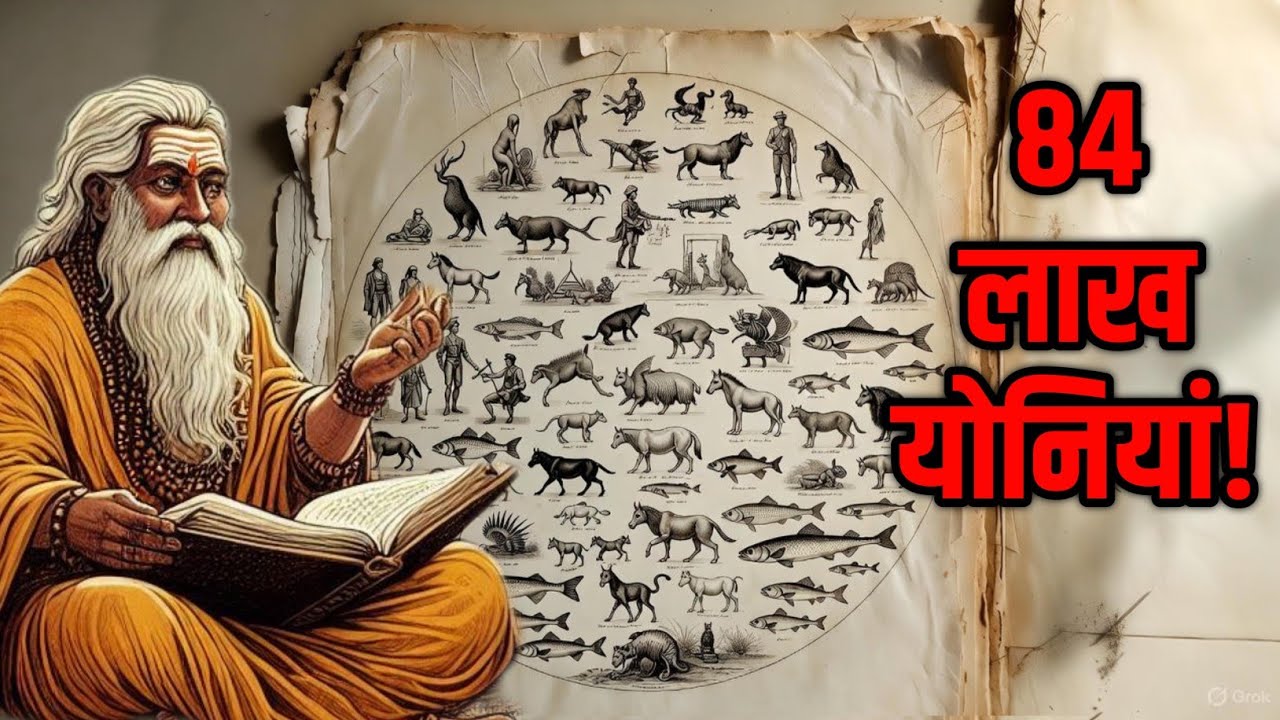 &ldquo;84 लाख योनियों का रहस्य: जन्म-मरण का चक्र कैसे चलता है?