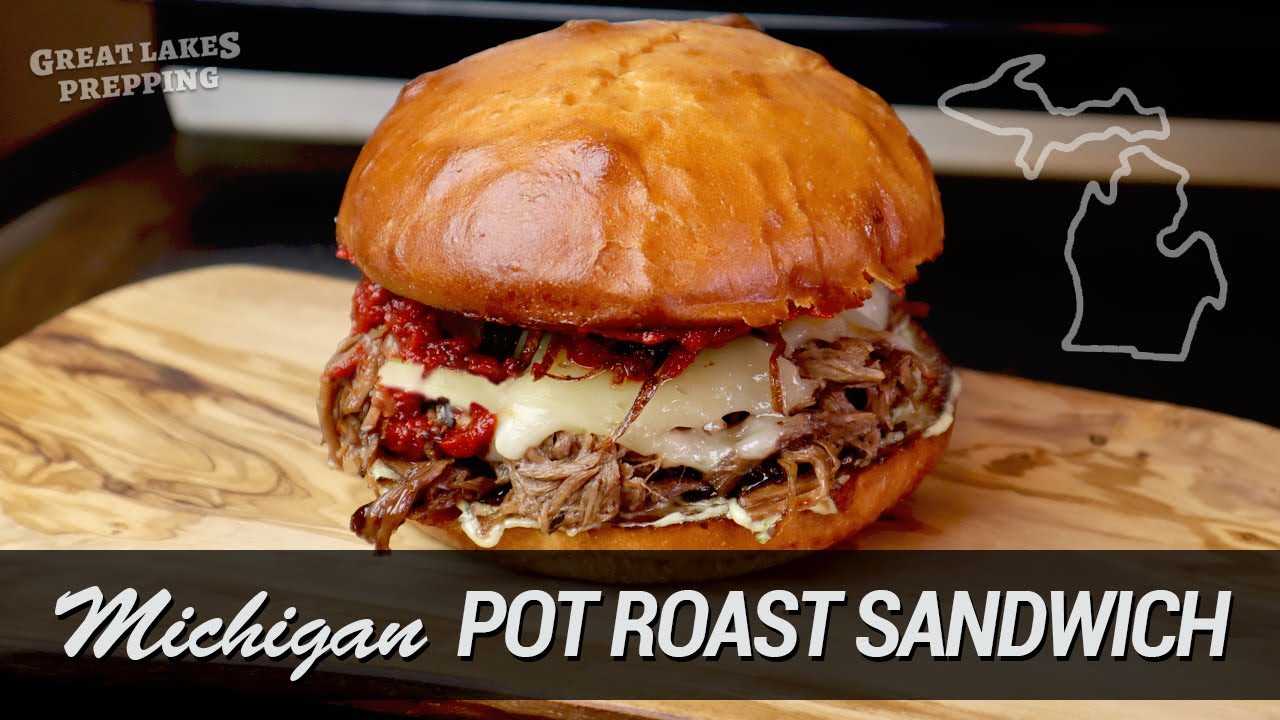 Michigan Pot Roast Sandwich (the ridiculous sandwich you've got to try!) | Great Lakes Kitchen