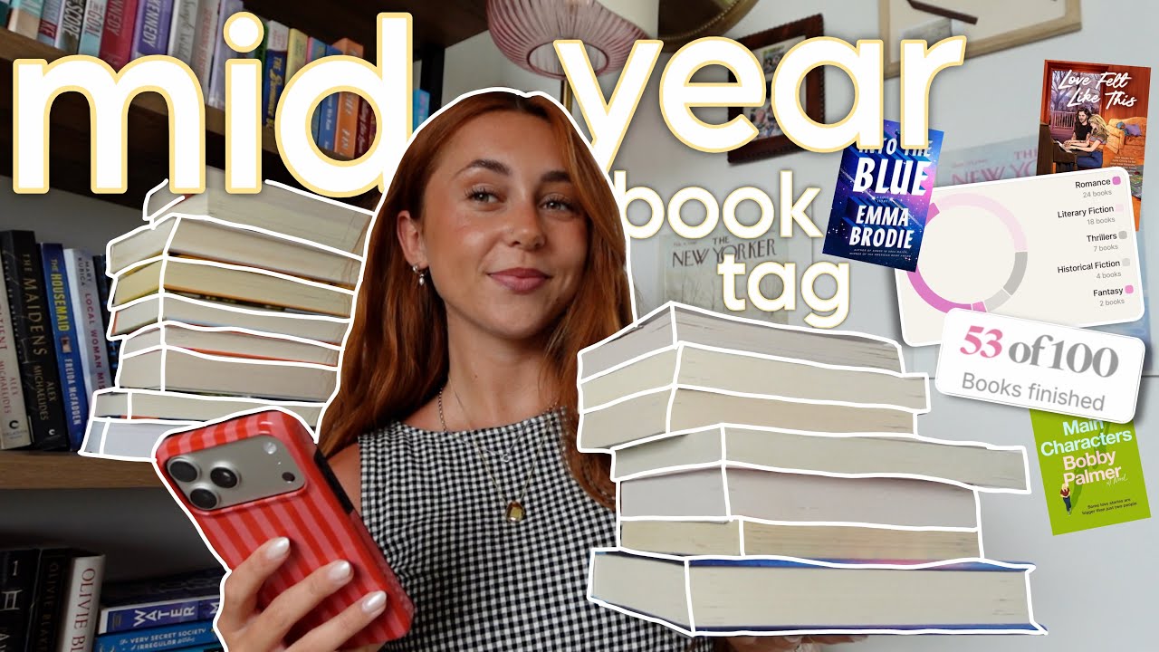 mid-year book tag! 📖✍🏼 (new favorite authors, 5 ⭐️'s, disappointments, + more)