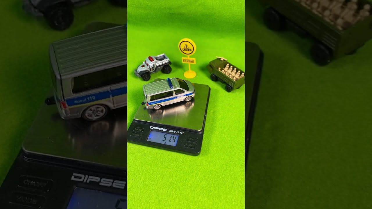 Wie schwer ist ein Polizeiauto?