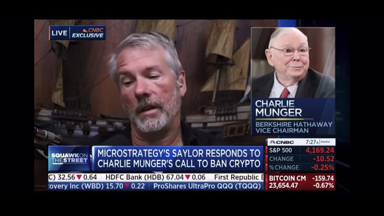 CNBC Interview with Michael Saylor on bitcoin (2/3/2023)