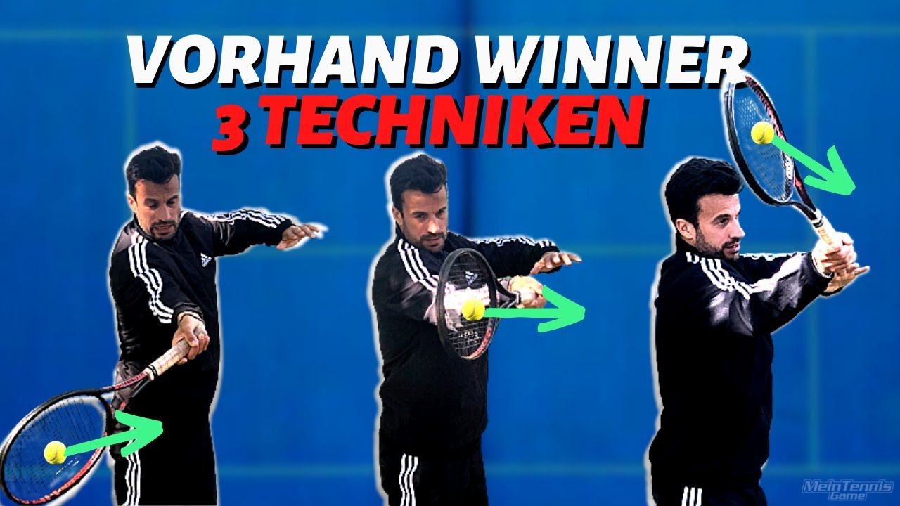 Tennis Vorhand Winner aus jeder Lage | MeinTennisGame.de