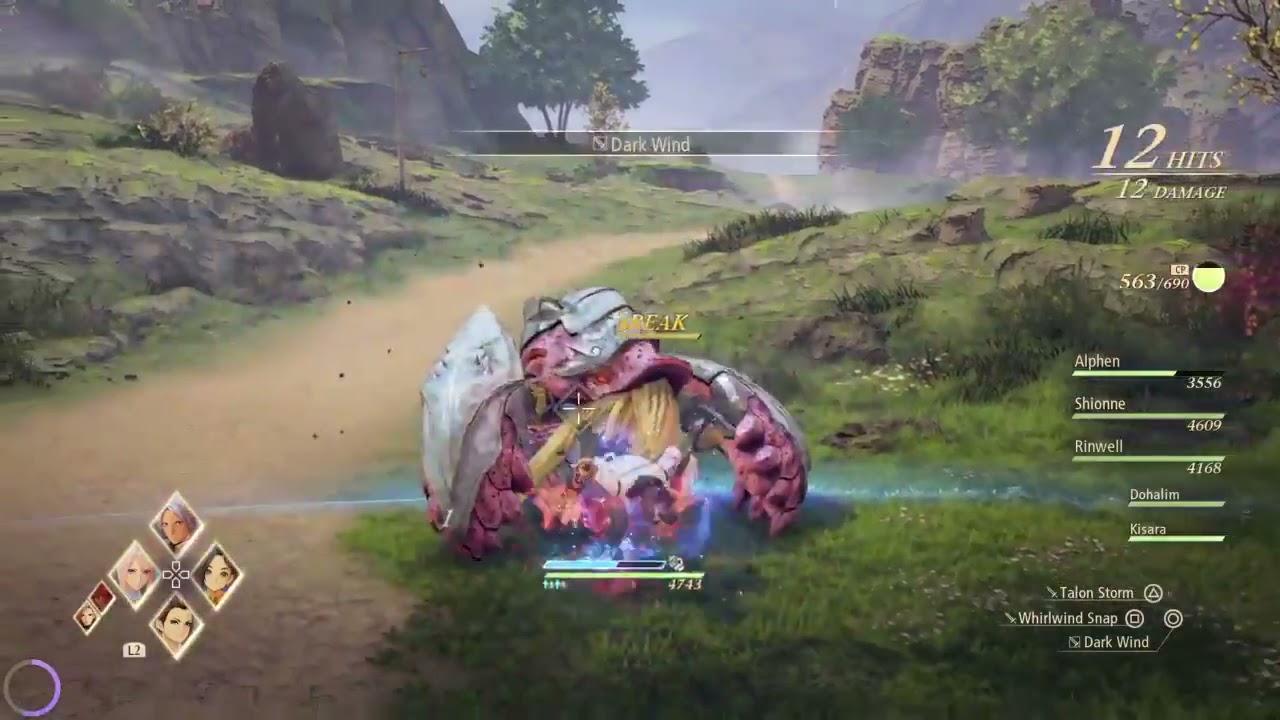 Tales of Arise Law Combo + 2nd Mystic Arte