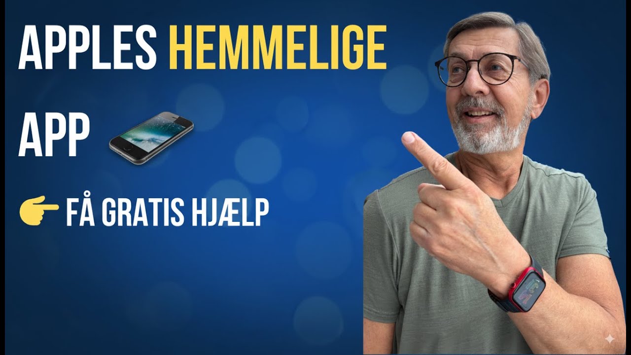 Apple Support-appen: F&aring; GRATIS hj&aelig;lp til din iPhone, iPad & Mac 📱💡