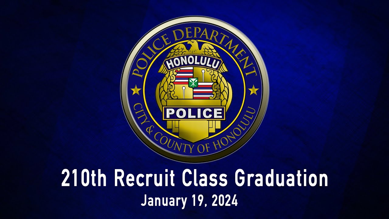 HPD 210th Recruit Class Graduation
