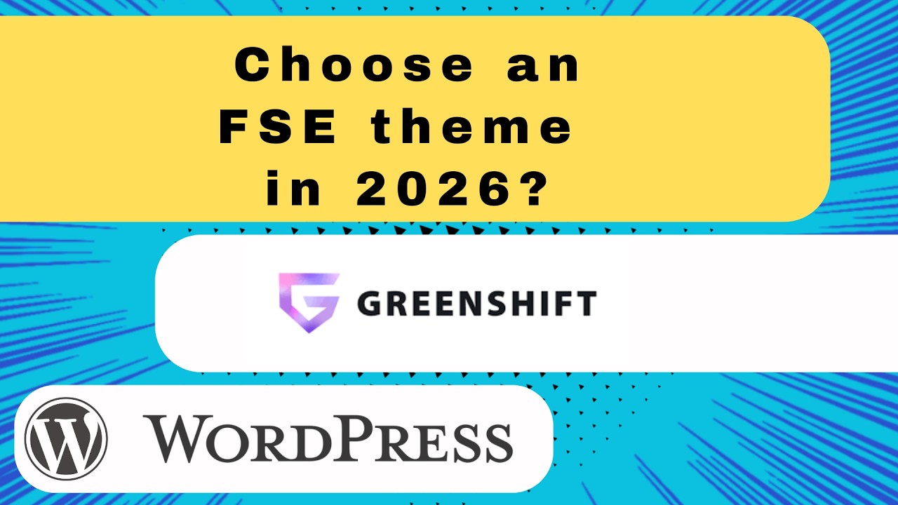 Выбираете тему GreenShift в 2026 году? | Темы WordPress в стиле FSE
