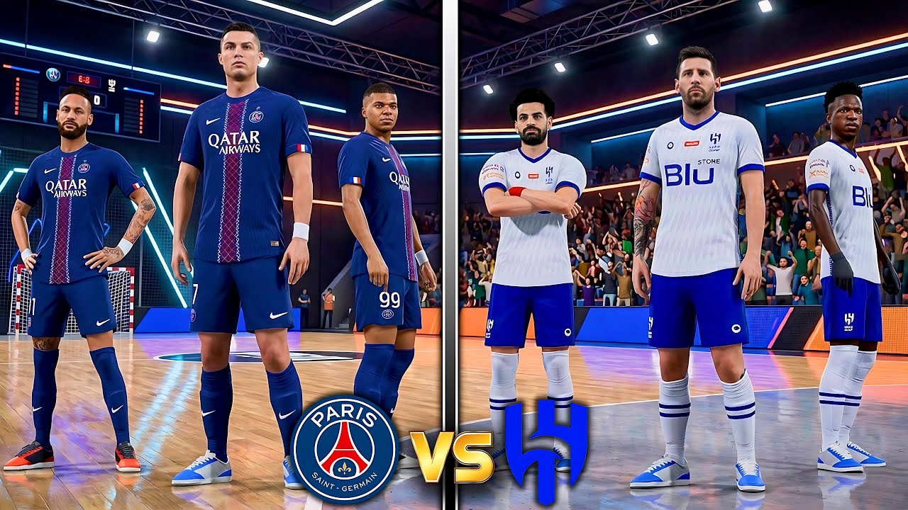 FIFA VOLTA 26 - RONALDO, MESSI, NEYMAR, MBAPPE, VINI JR ALL STARS | PSG VS AL HILAL - FINAL