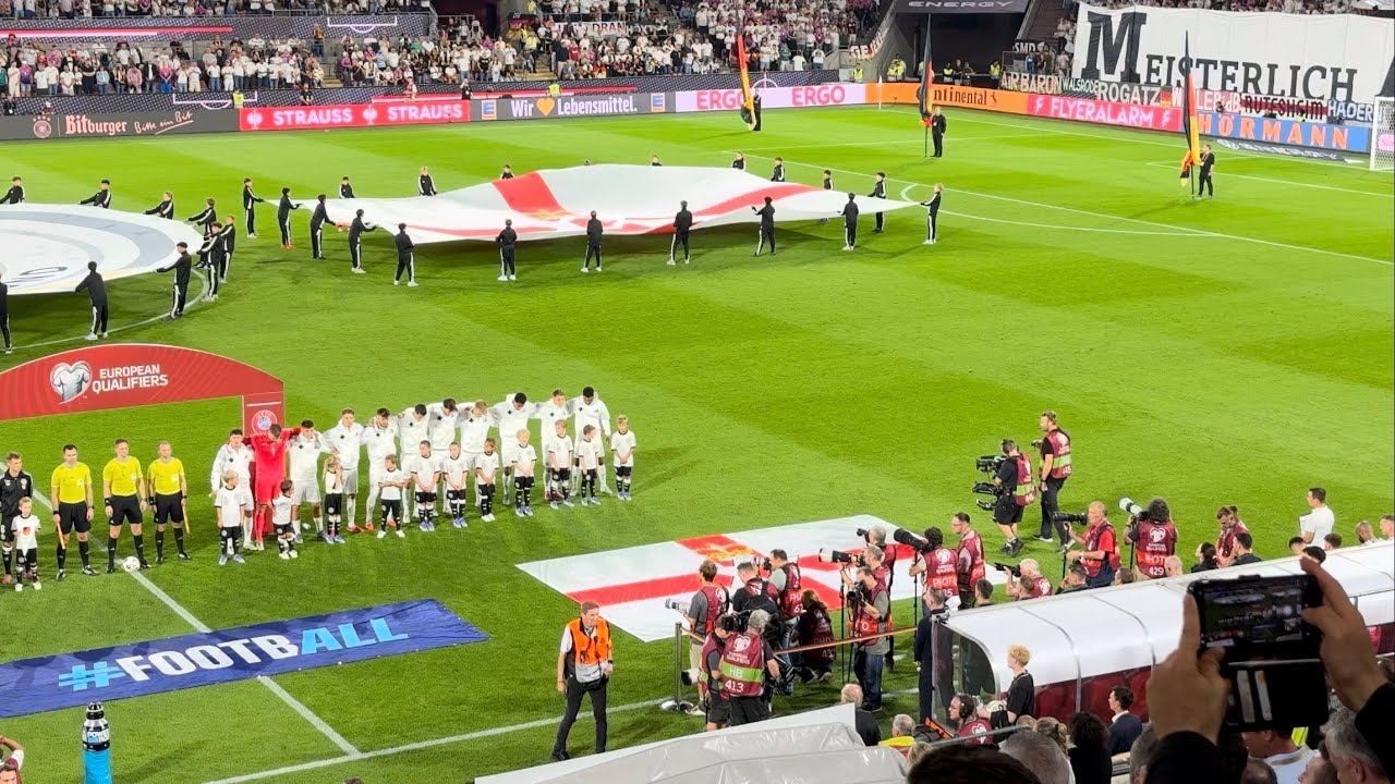 National anthem Northern Ireland 🇬🇧 Germany - Northern Ireland 🇩🇪 World Cup Qualifiers 2026 Cologne