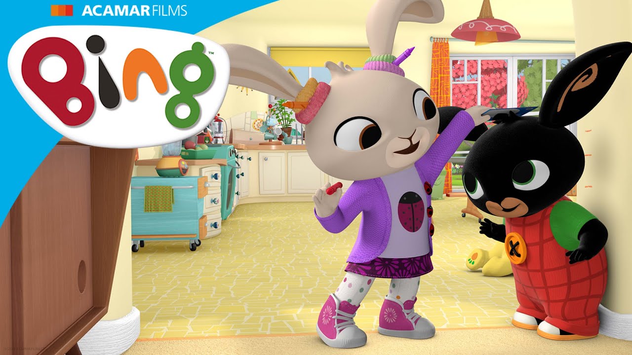 ¡Coco mide la nueva raya de crecer de Bing! | Bing: Historias | Bing Español Latino