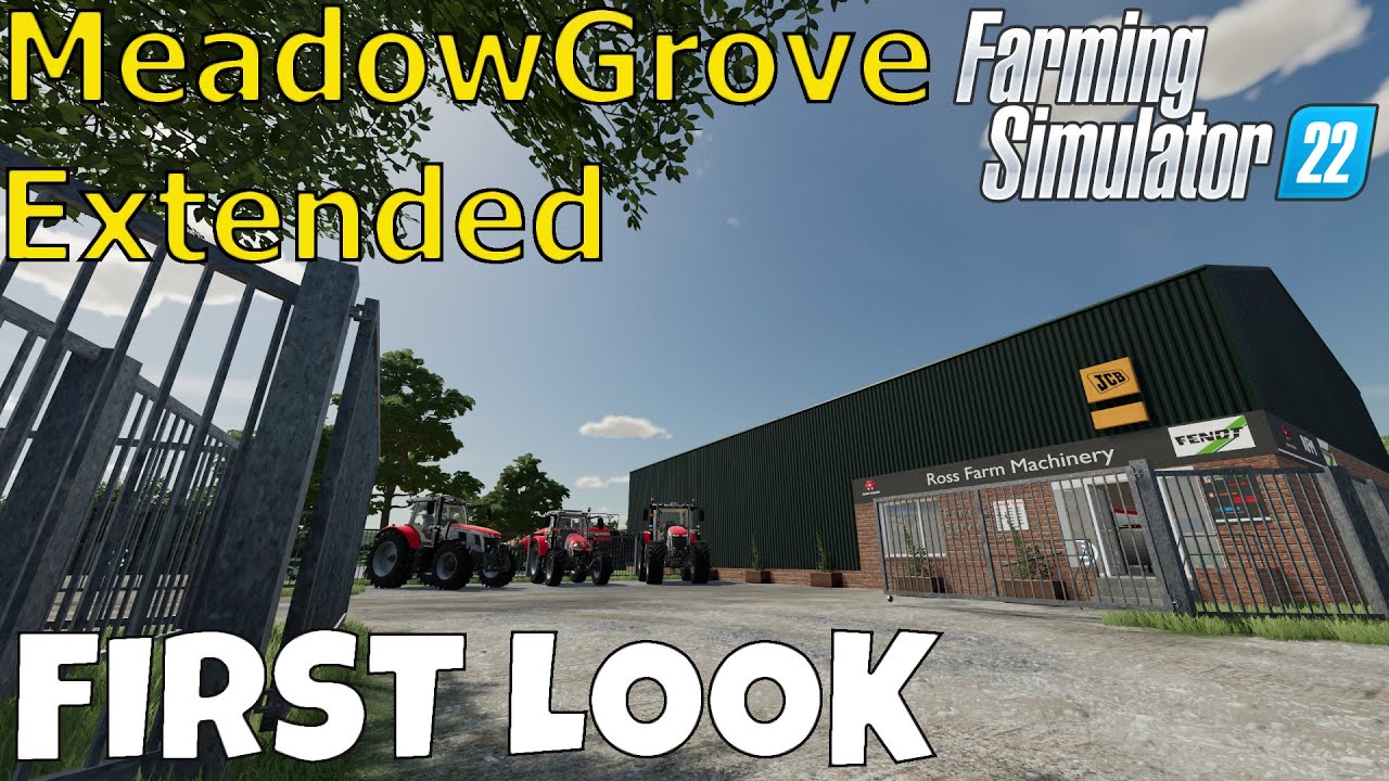 Meadow Grove Extended | Farming Simulator 22 | FIRST LOOK