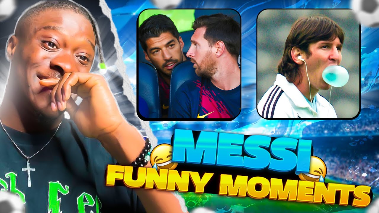 Lionel Messi Funny Moments 😂🤣REACTION