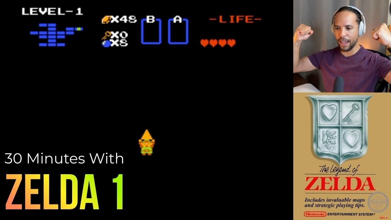 Legend of Zelda 40th Anniversary Play-through // Zelda 1 Part 2