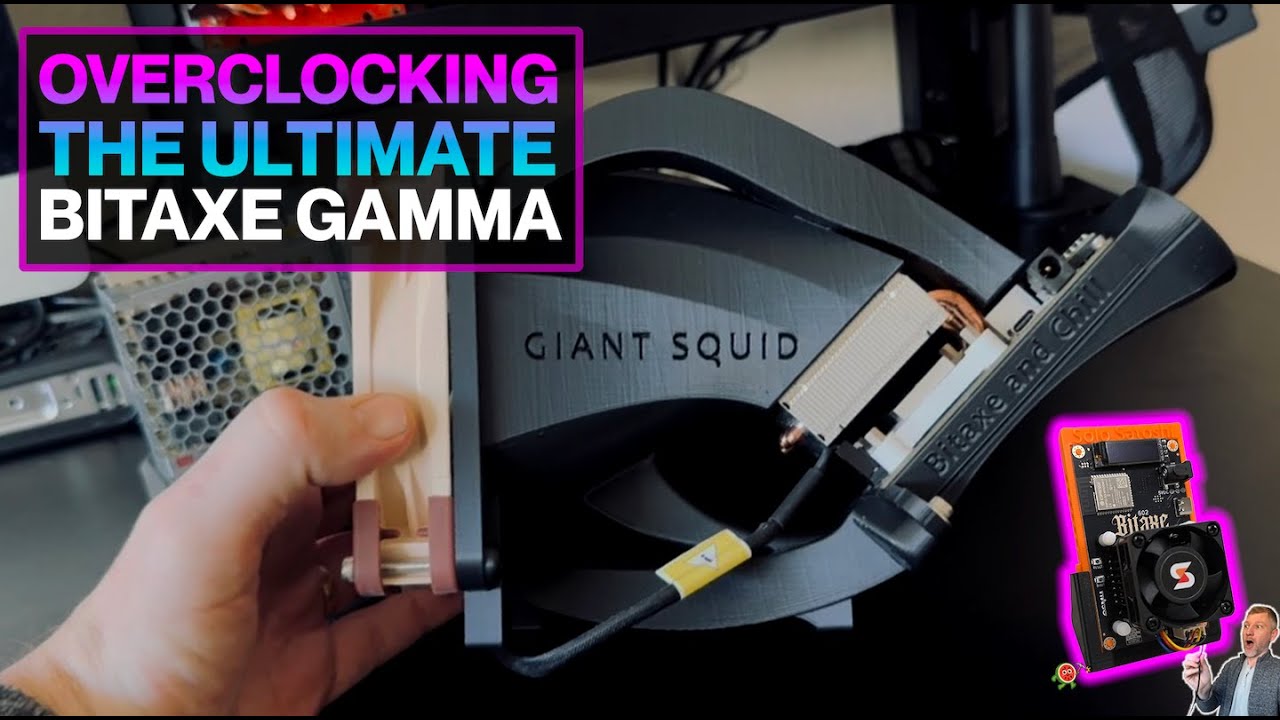 Extreme Bitaxe Overclocking - The Quest to Build the Ultimate Air-Cooled Gamma