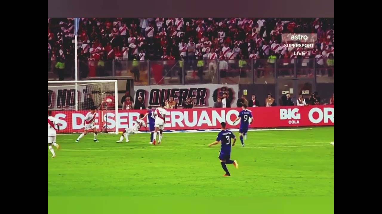 Peru & Argentina  Score Of messi