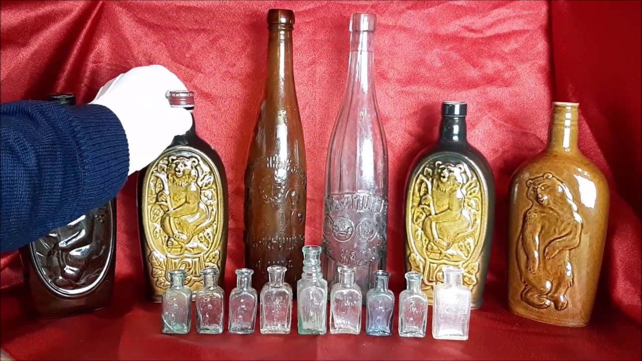 Братья Фишер Калуга / Старинные бутылки / Old Bottles