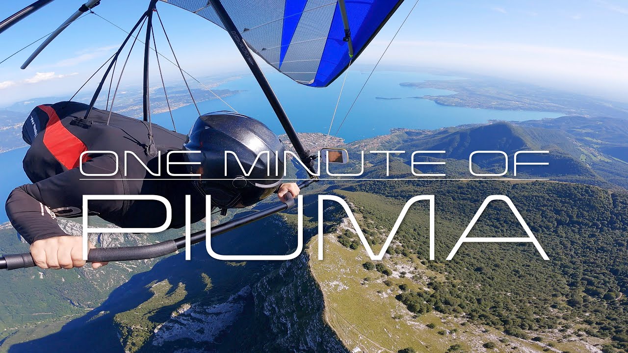 [4K] One minute of Piuma ( Hang Gliding )