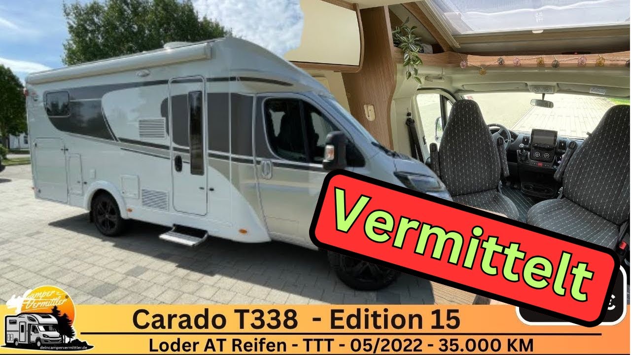 EINZIGARTIGER Carado T338 Sonderedition | Wohnmobil Feeling vom feinsten!