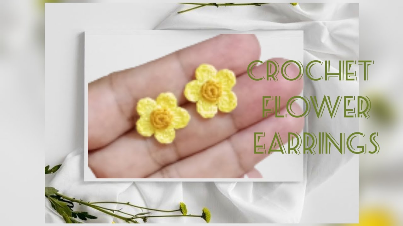 BEAUTIFUL AND CUTE FLOWER EARRINGS 