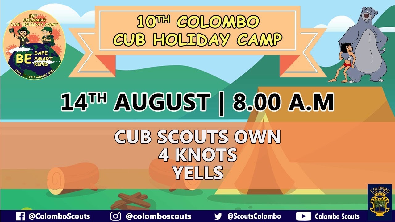 10th Cub Holiday Camp Day 2 Session 1
