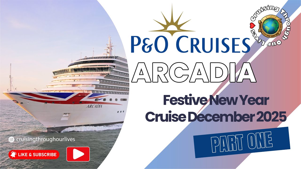 P&O Arcadia Festive New Years Cruise