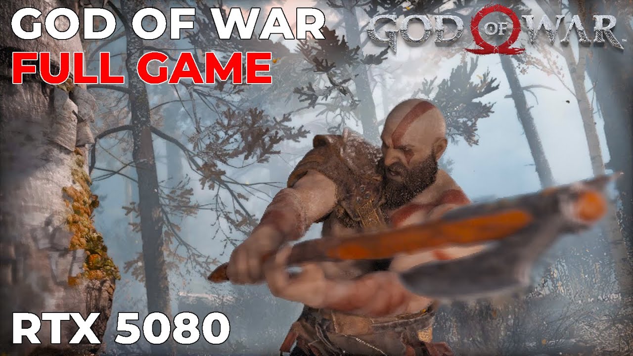 God of War – Full Game Walkthrough | RTX 5080 Ultra Settings | No Commentary