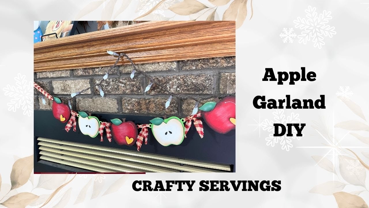 Apple Garland Painting DIY