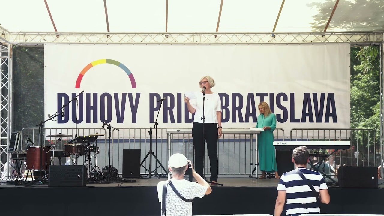 Dúhový PRIDE Bratislava 2022 - Príhovory