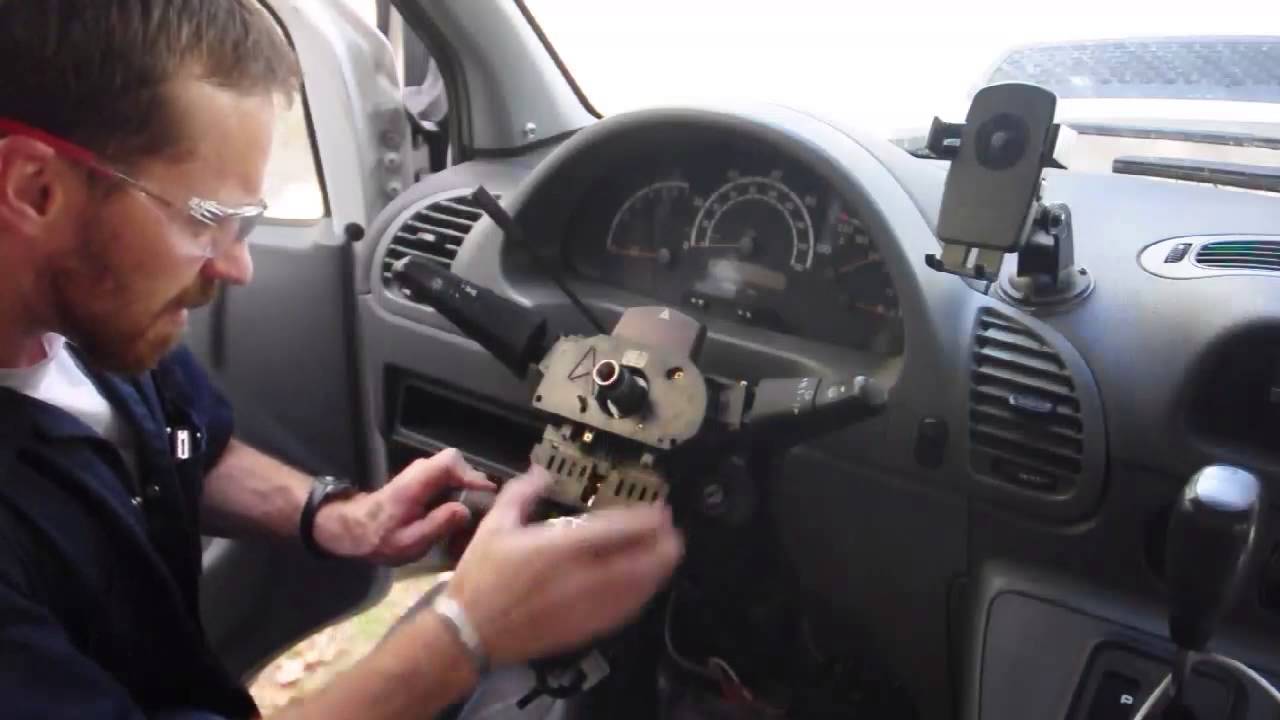 Mercedes Sprinter Multi-function Switch Removal