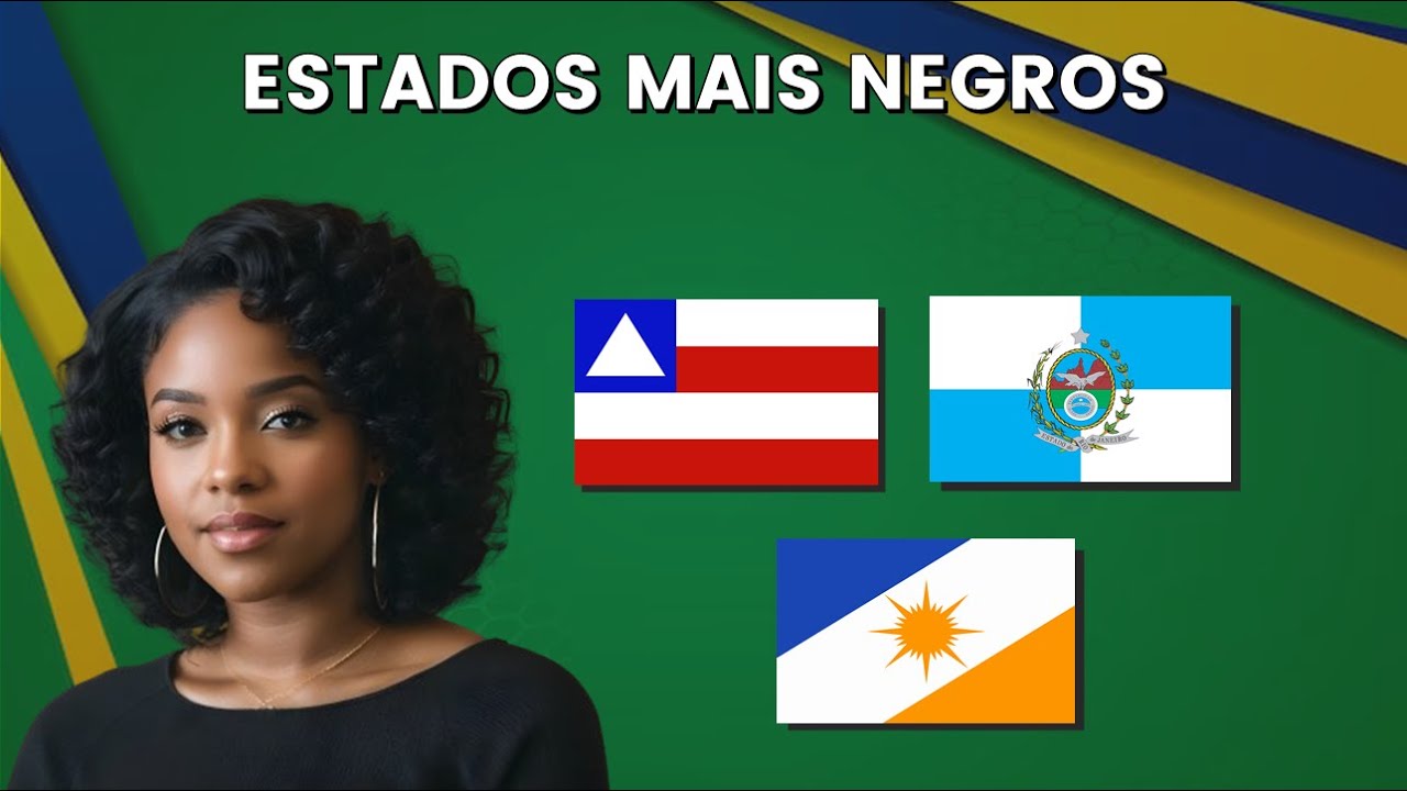 ESTADOS MAIS NEGROS DO BRASIL [Censo IBGE]