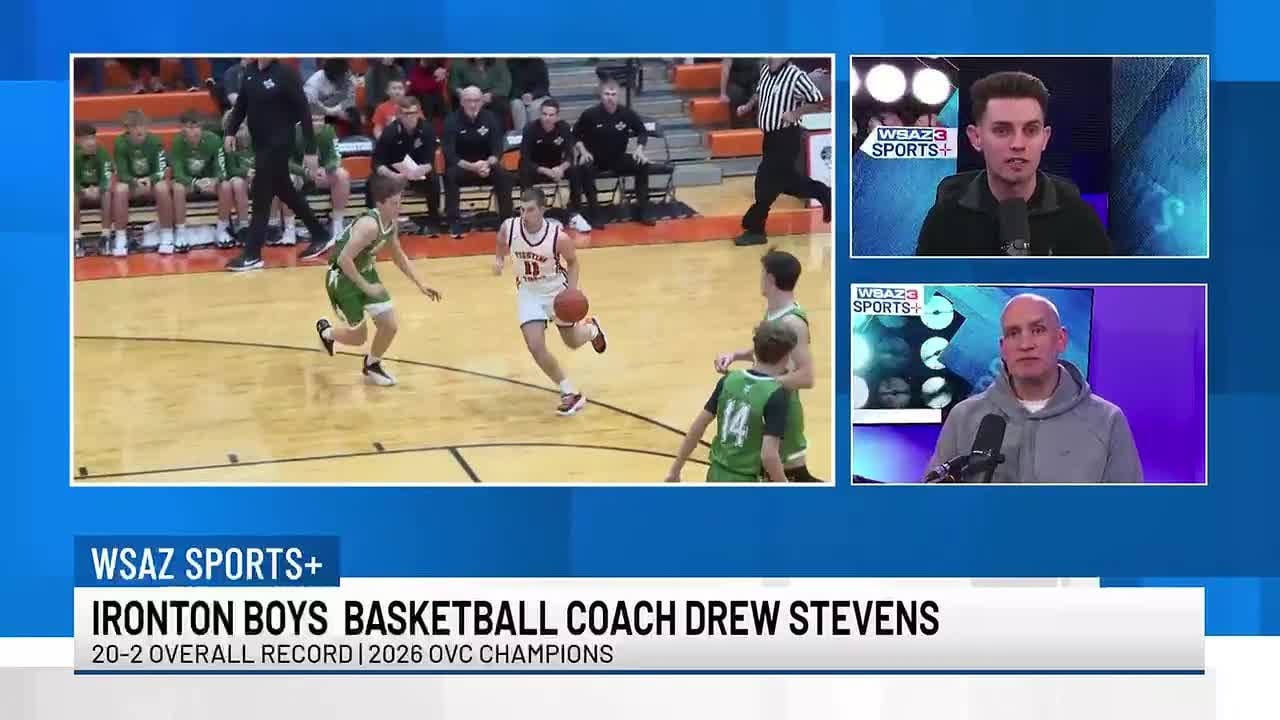 WSAZ Sports+ | Ironton Boys Basketball Coach Drew Stevens