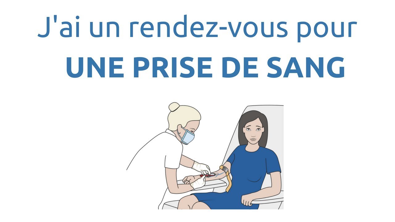 SantéBD | J'ai rendez-vous pour une prise de sang