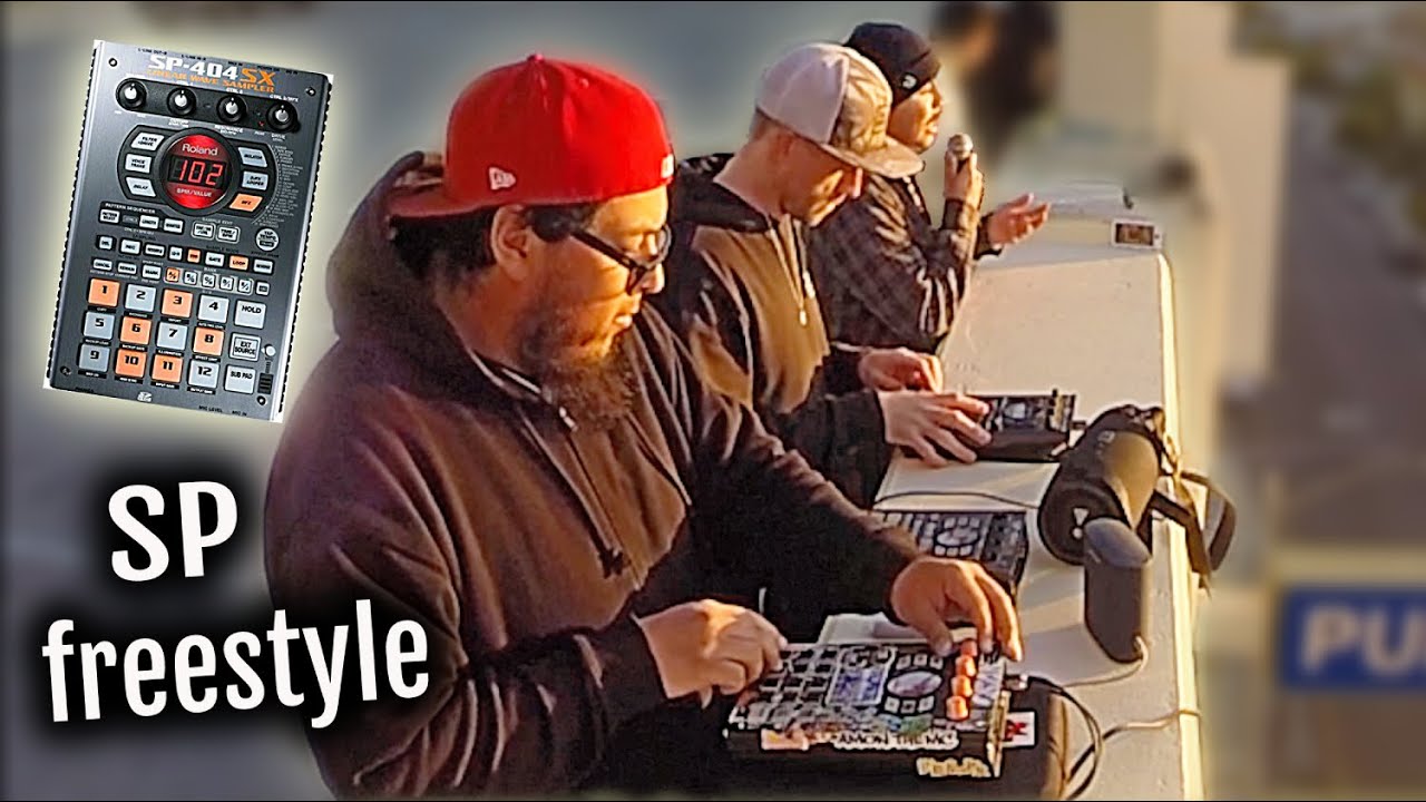 SP-404 Freestyle on Rooftop at Sunset/ Boom Bap HIP-HOP/ MK2 SX