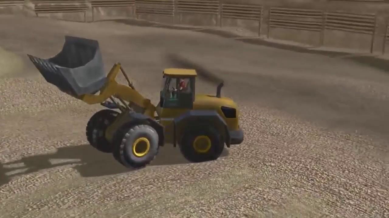 Operator Bulldozer Sand Digger Video Construction for Kids