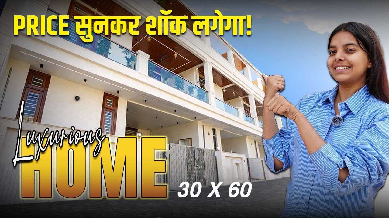 200 Gaj में ऐसा 5 BHK कभी नहीं देखा 😱 | East Facing JDA Approved Villa with Lift