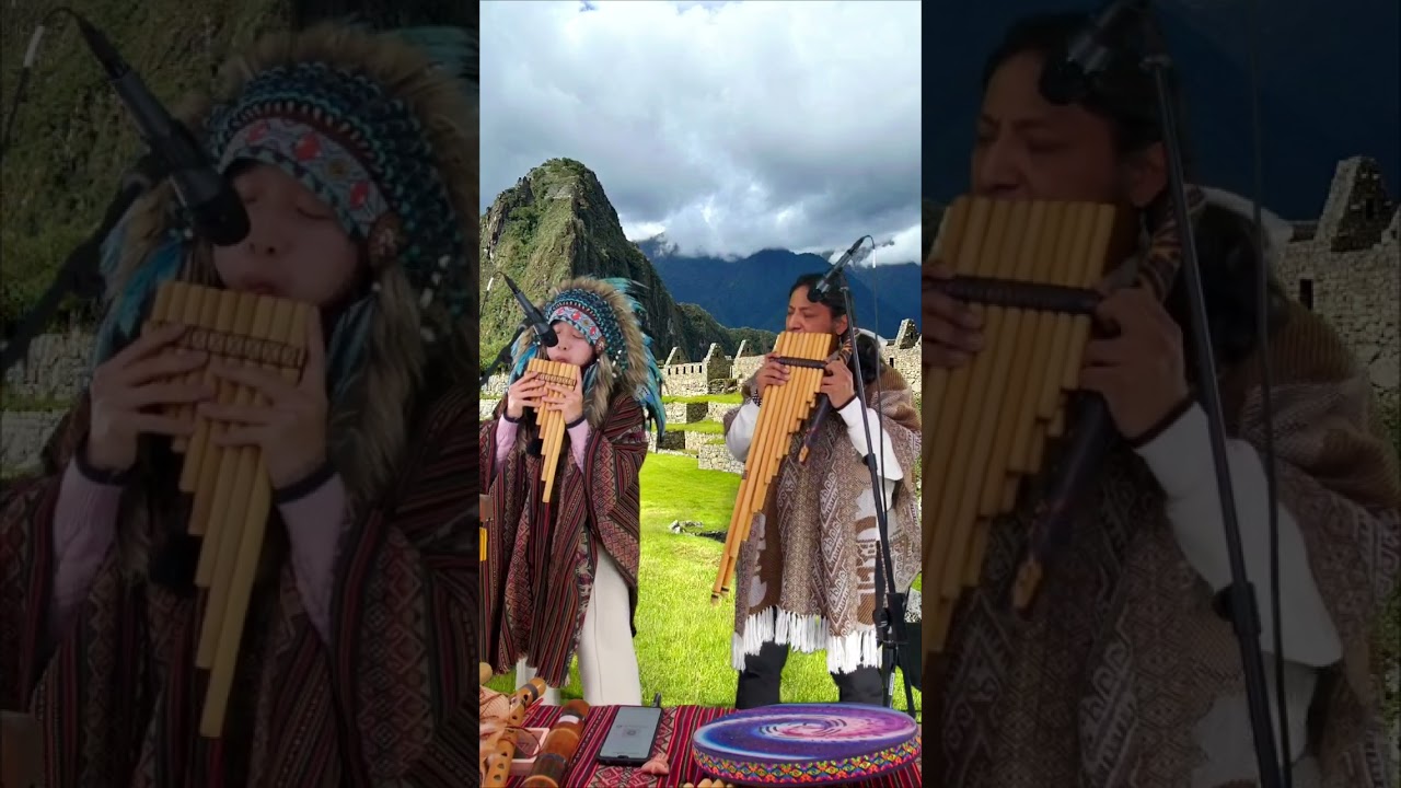 White Buffalo - Alborada - Jean Atauje y Aileen , Perú y China ❤️🌈🪈🪶⛰️