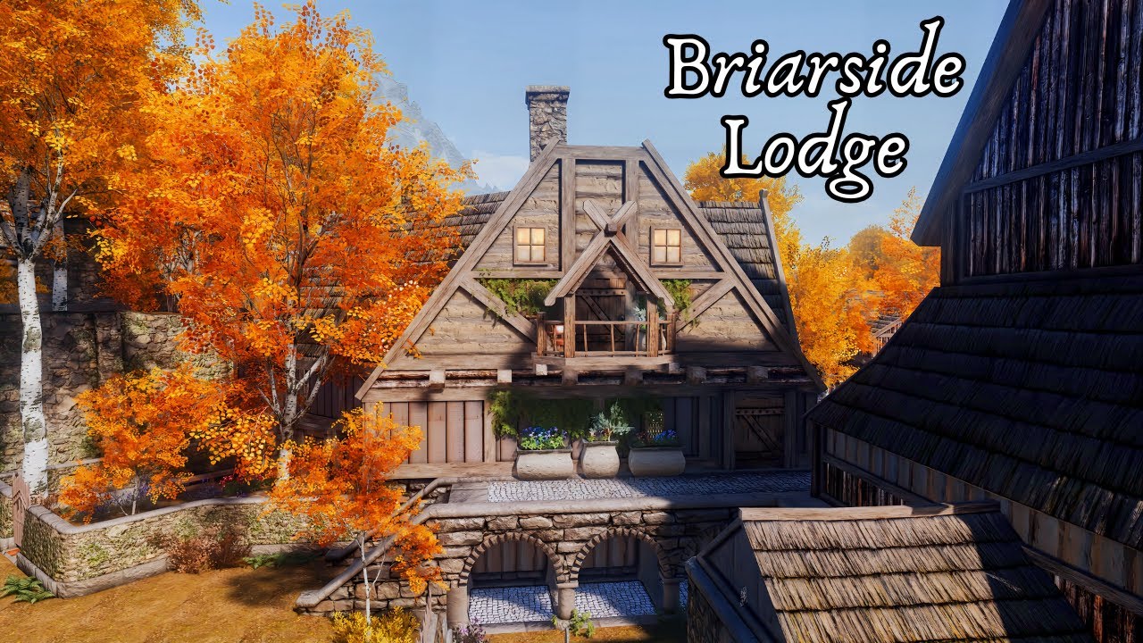 Крутой дом в Рифтене: Briarside Lodge &mdash; для Skyrim на ПК (AE/SE)