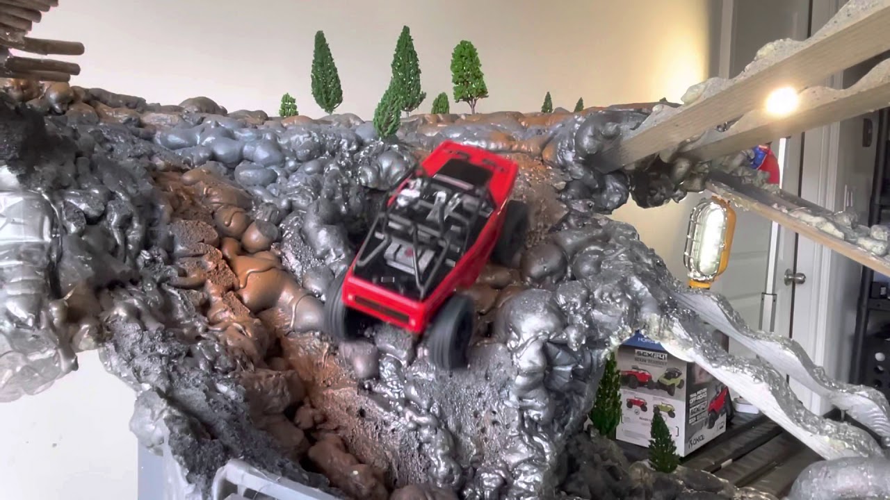 Axial SCX24 Deadbolt bargain Find! Reviewing a Completely Stock Deadbolt on Indoor Crawler Course!