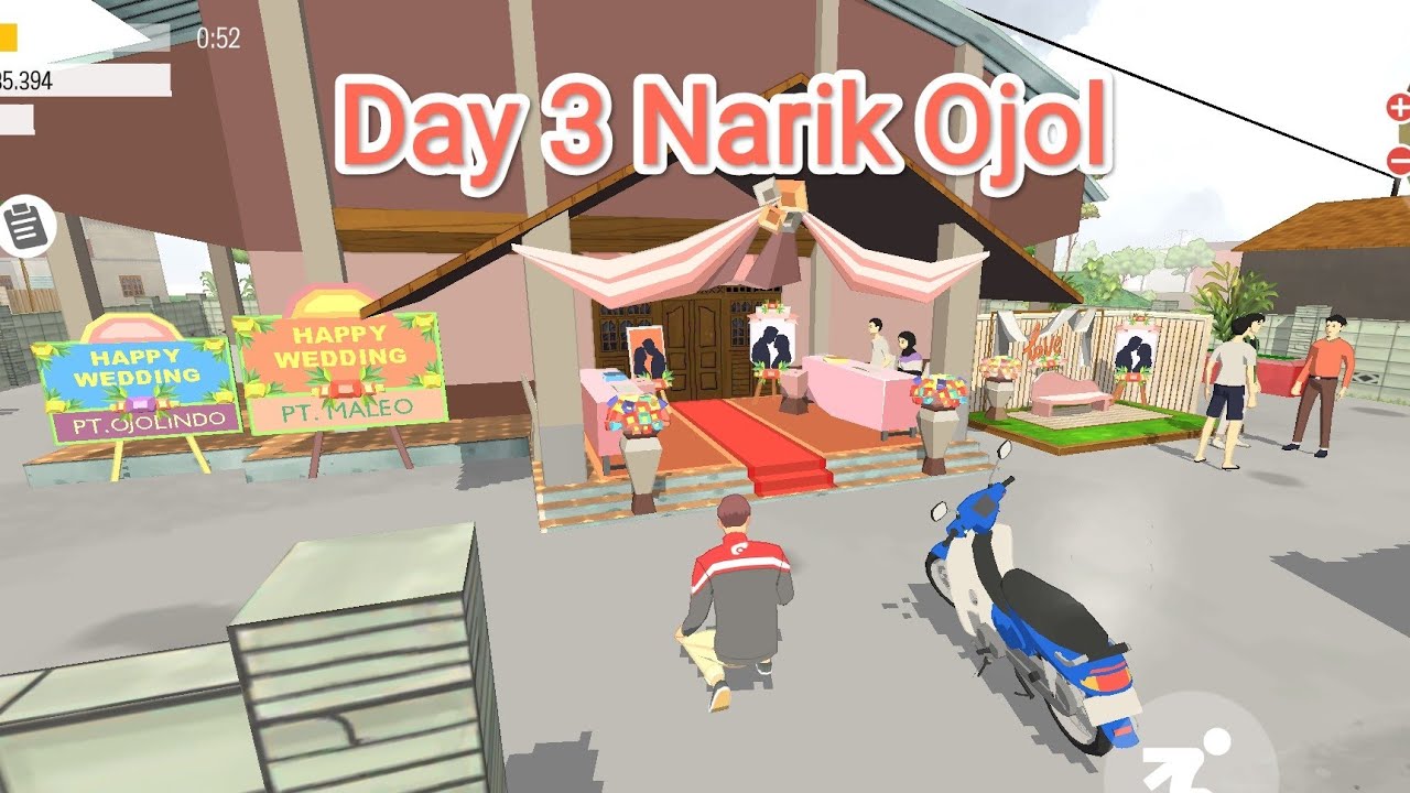 Day 3 Narik Ojol Life Simulator: Delivery