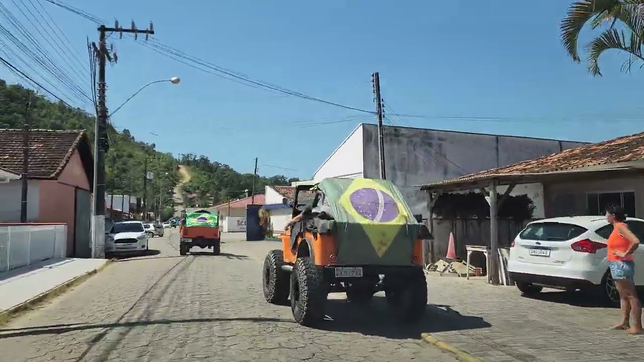 Porto Belo SC. Bairro  Santa  Luzia até  Tijucas SC  dia 24.02.2024