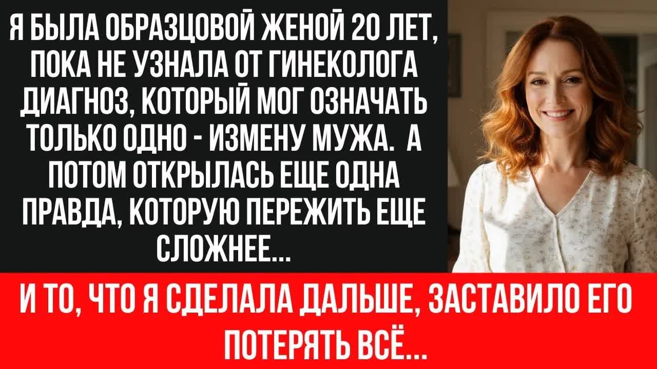 МУЖ ИЗМЕНЯЛ 3 ГОДА! Узнала от врача про болезнь, нашла двойную жизнь мужа....