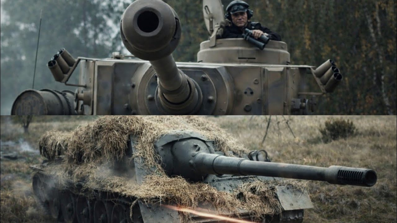Der Tiger ( 2025 ) Movie - Tiger 1 faces off an Su-100 Scene
